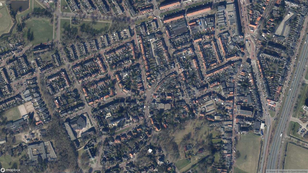 Satellietfoto 2071AV Santpoort-Noord