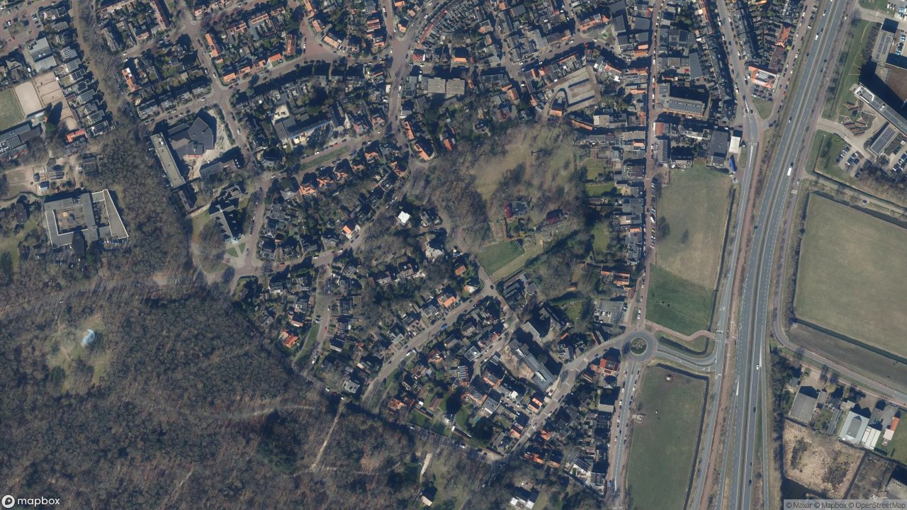 Satellietfoto 2071AW Santpoort-Noord