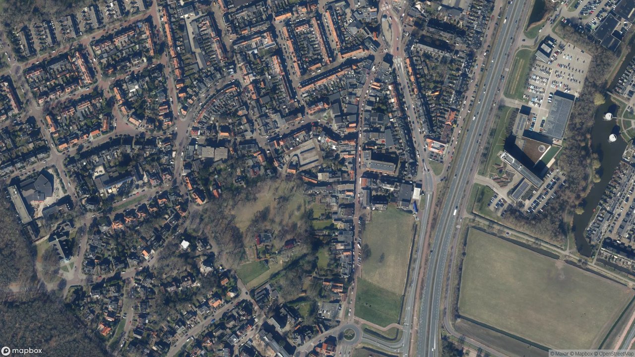 Satellietfoto 2071AX Santpoort-Noord