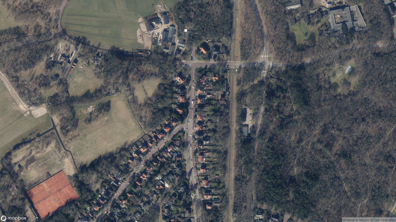 Satellietfoto 2082BA Santpoort-Zuid