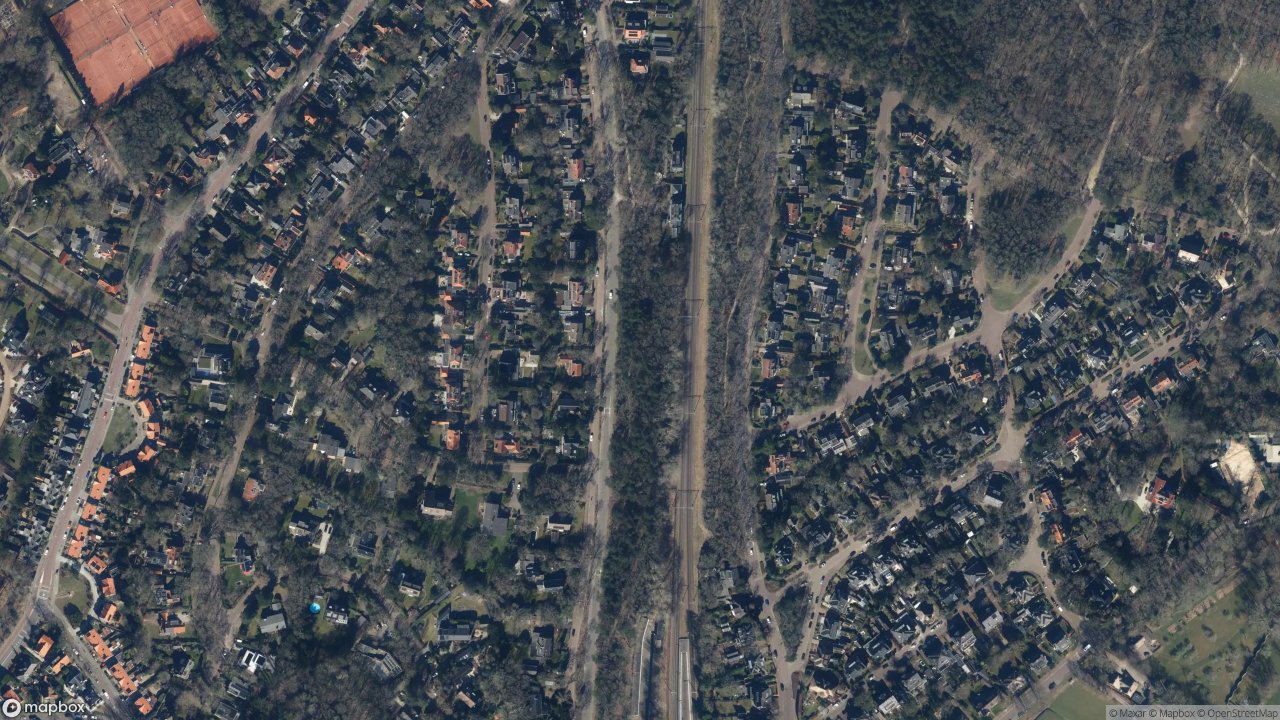 Satellietfoto 2082BB Santpoort-Zuid