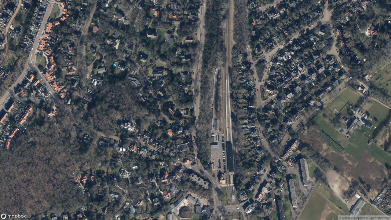 Satellietfoto 2082BD Santpoort-Zuid