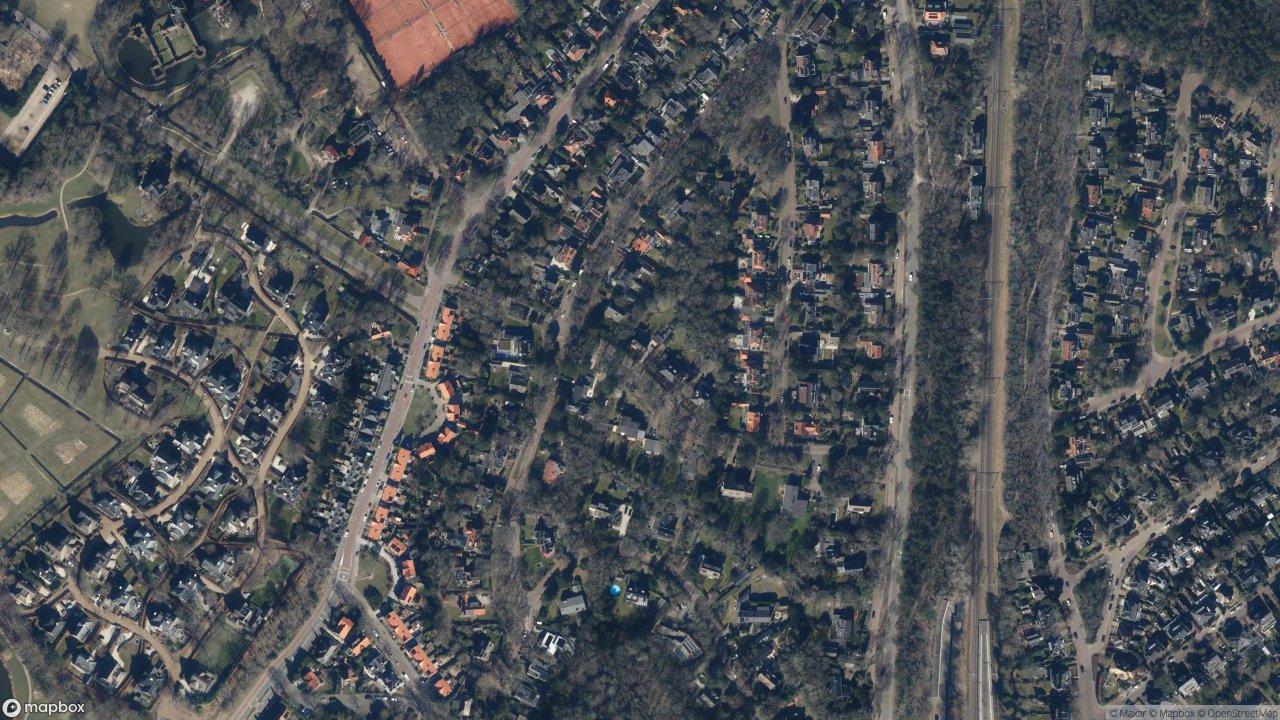 Satellietfoto 2082BG Santpoort-Zuid