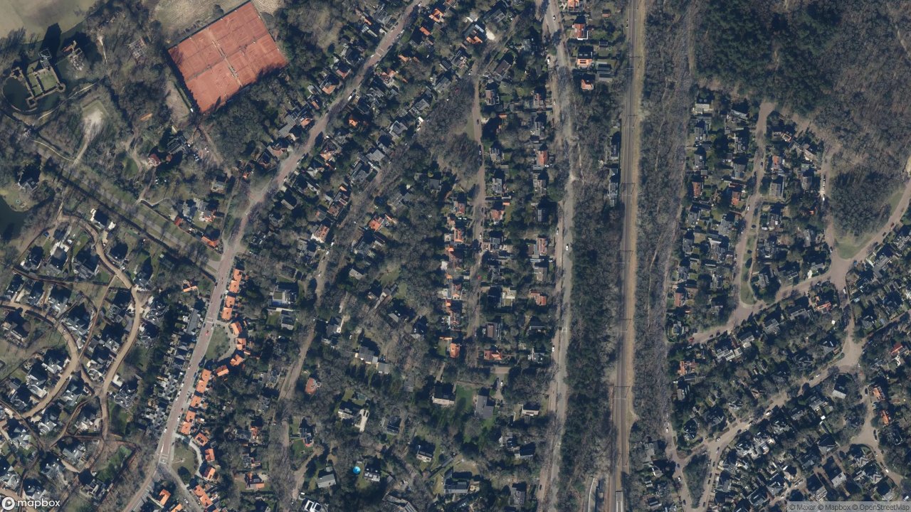 Satellietfoto 2082BJ Santpoort-Zuid