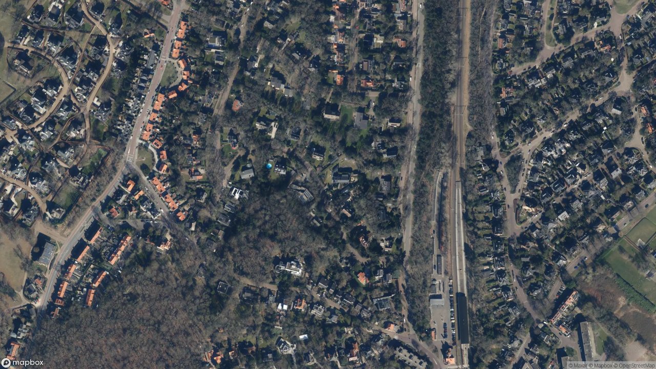 Satellietfoto 2082BK Santpoort-Zuid