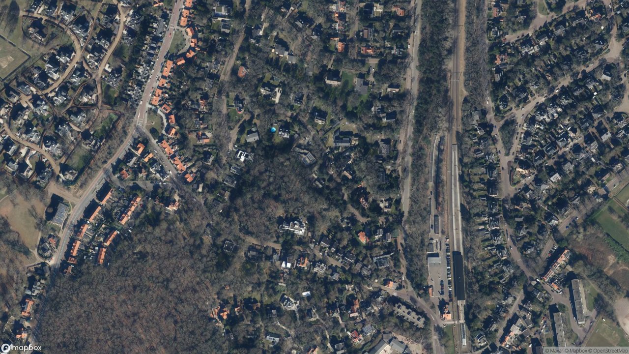 Satellietfoto 2082BL Santpoort-Zuid