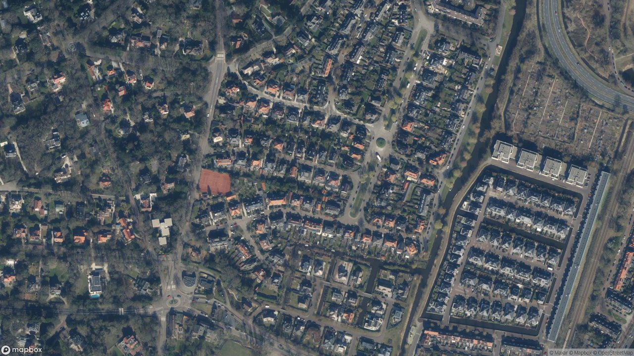 Satellietfoto 2111BC Aerdenhout