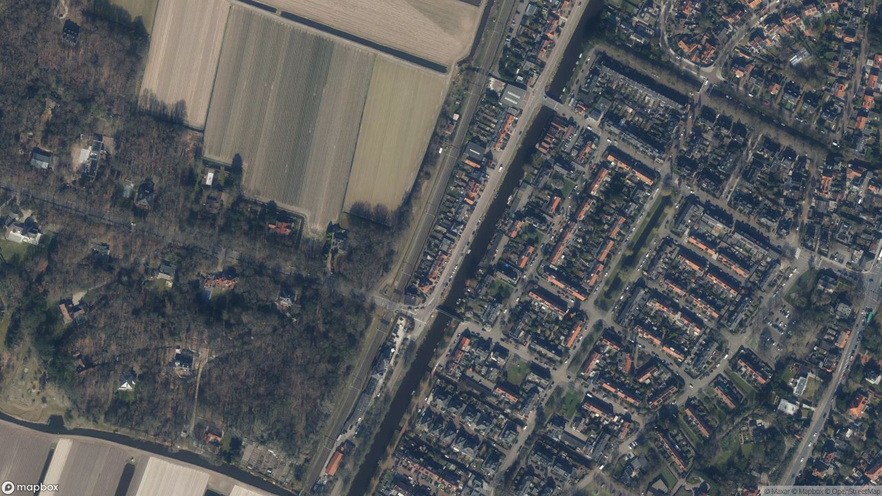 Satellietfoto 2114AC Vogelenzang