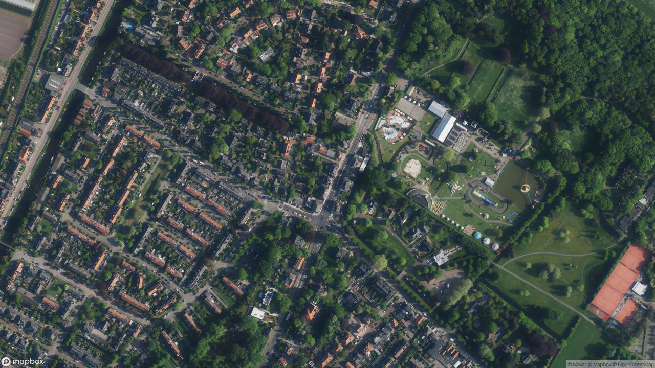 Satellietfoto 2121AB Bennebroek