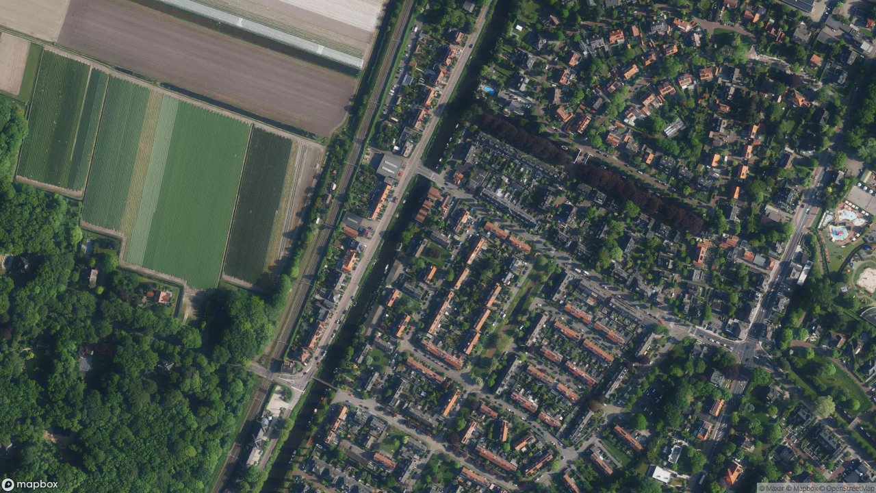 Satellietfoto 2121SB Bennebroek