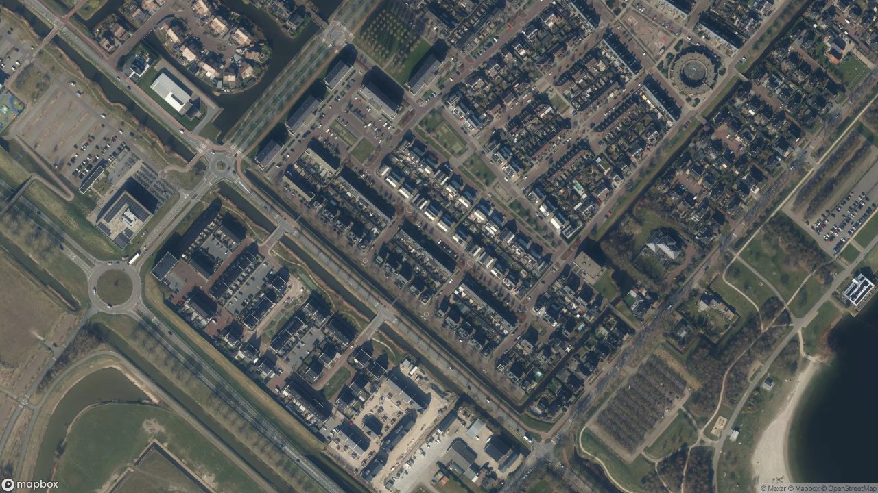 Satellietfoto 2134AJ Hoofddorp