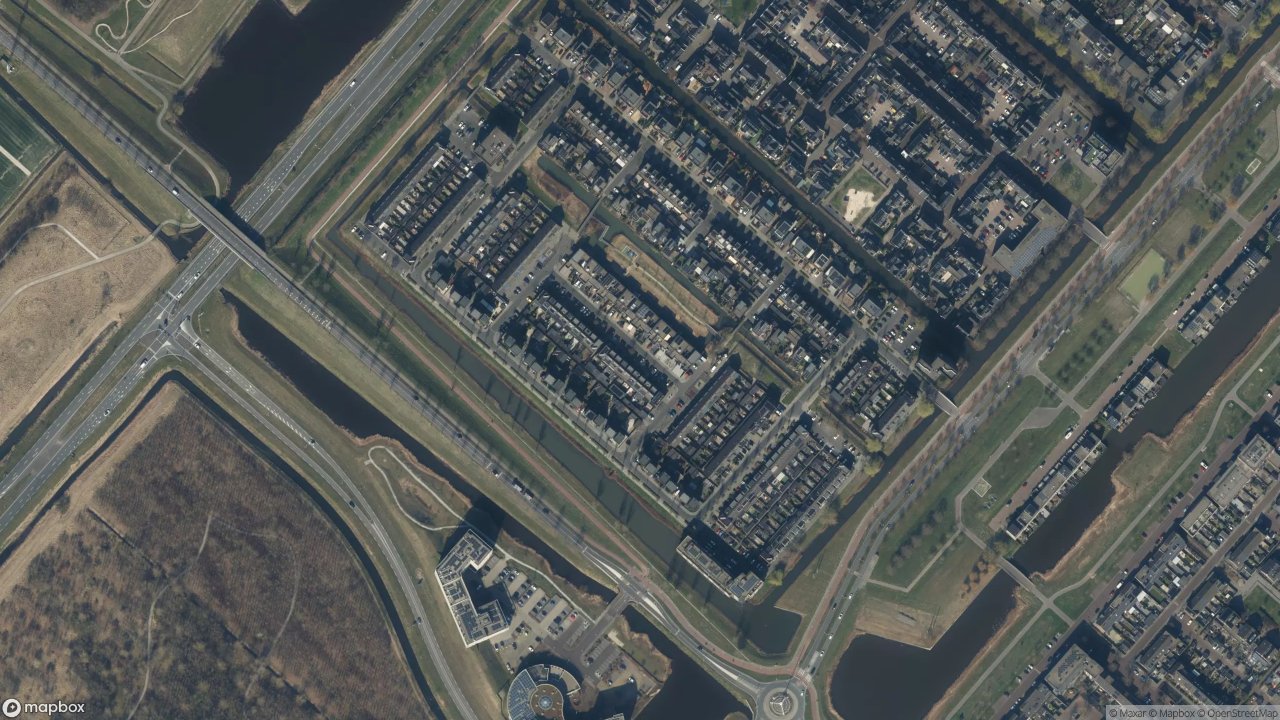 Satellietfoto 2134VP Hoofddorp