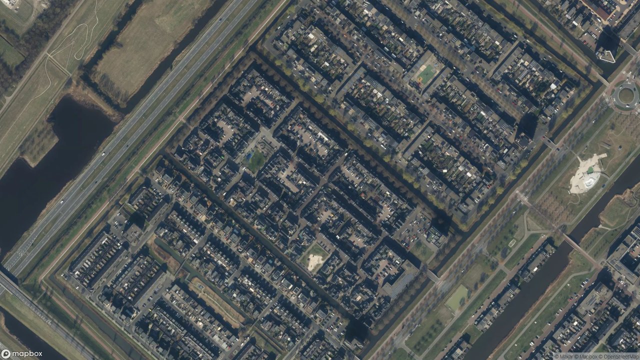 Satellietfoto 2134VX Hoofddorp