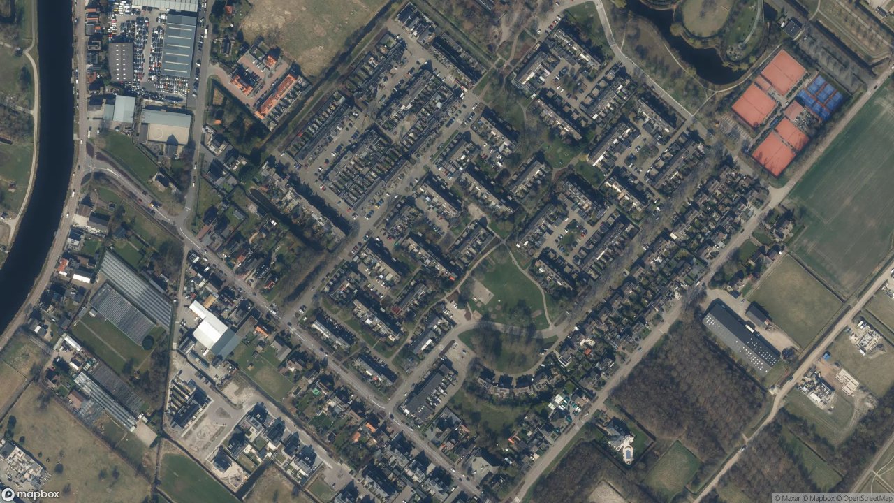 Satellietfoto 2136AC Zwaanshoek