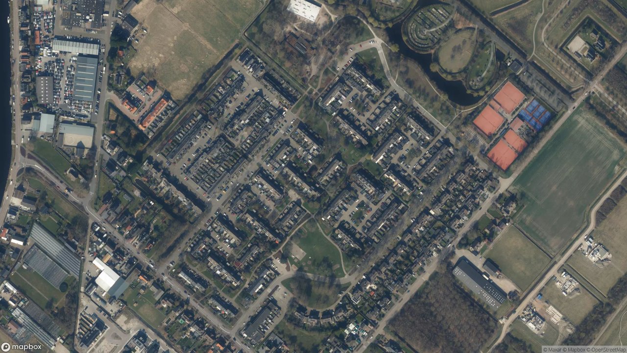 Satellietfoto 2136AE Zwaanshoek