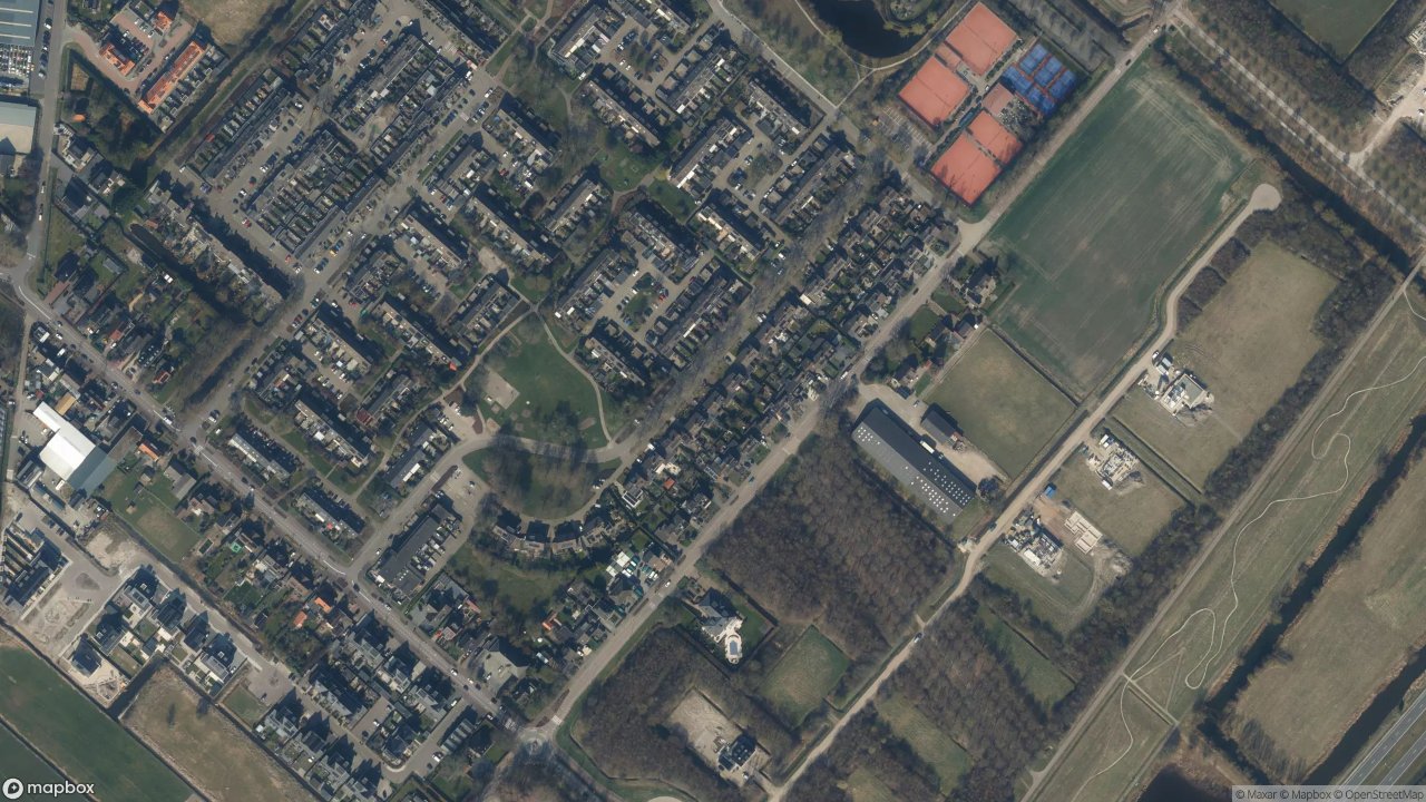 Satellietfoto 2136AN Zwaanshoek