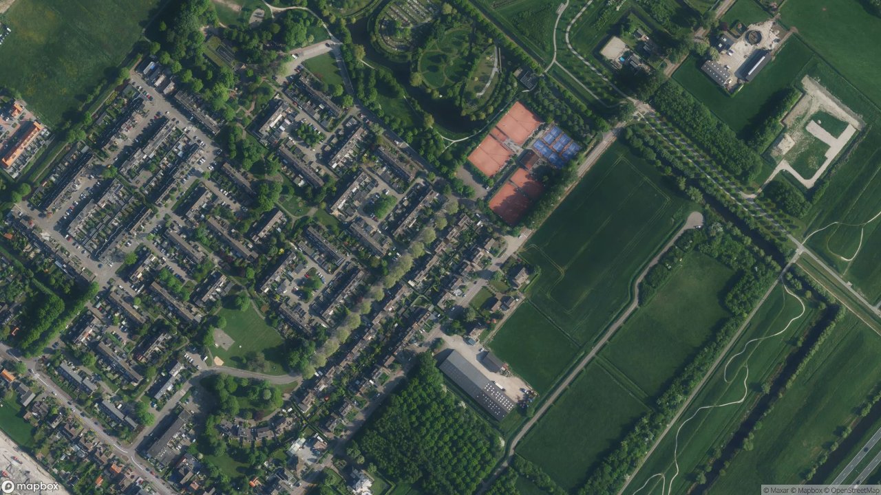 Satellietfoto 2136AP Zwaanshoek