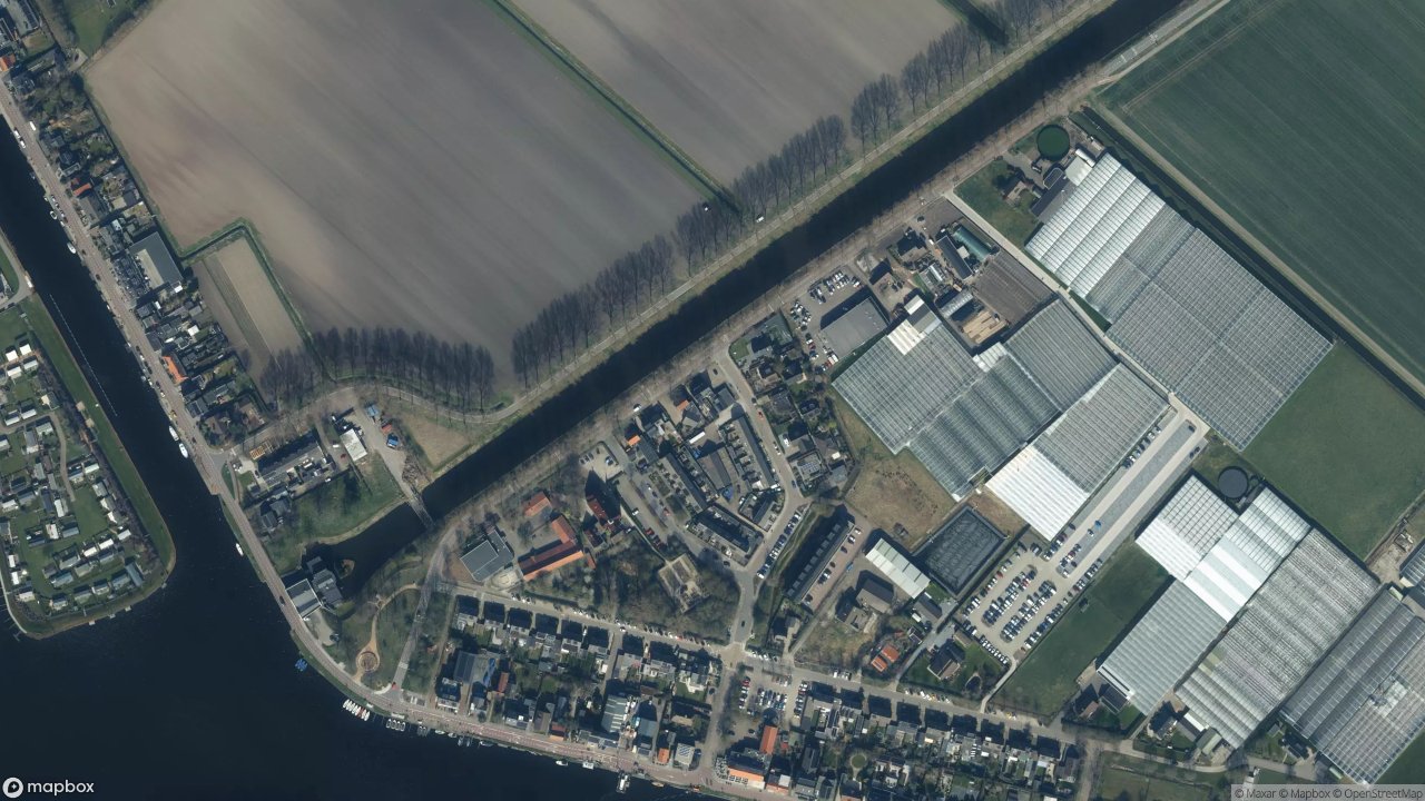 Satellietfoto 2158MC Buitenkaag