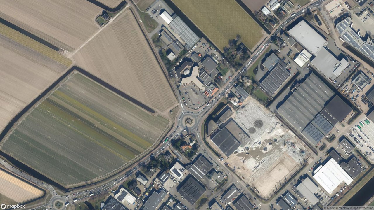 Satellietfoto 2161AG Lisse