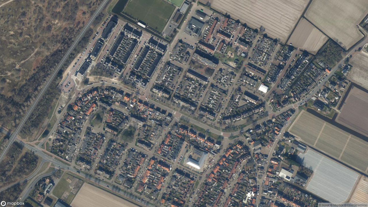 Satellietfoto 2191AJ De Zilk