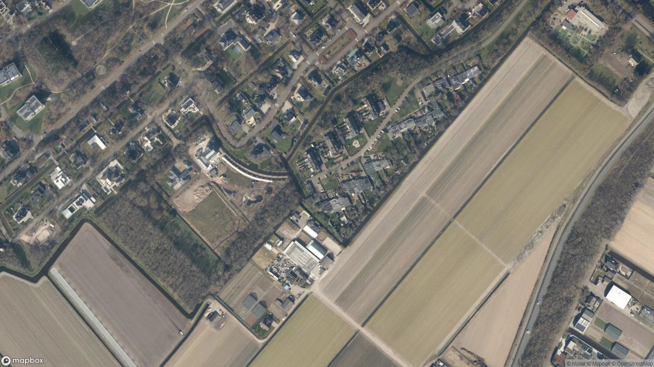 Satellietfoto 2211AG Noordwijkerhout