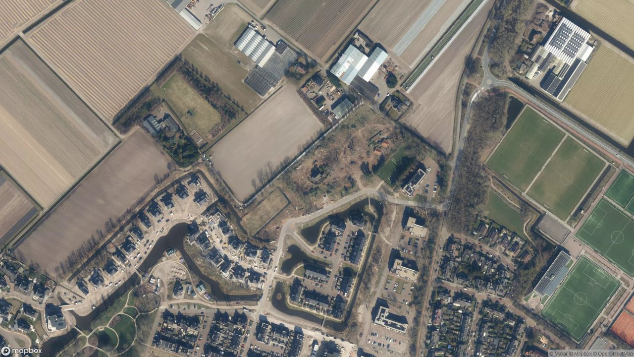 Satellietfoto 2211AM Noordwijkerhout