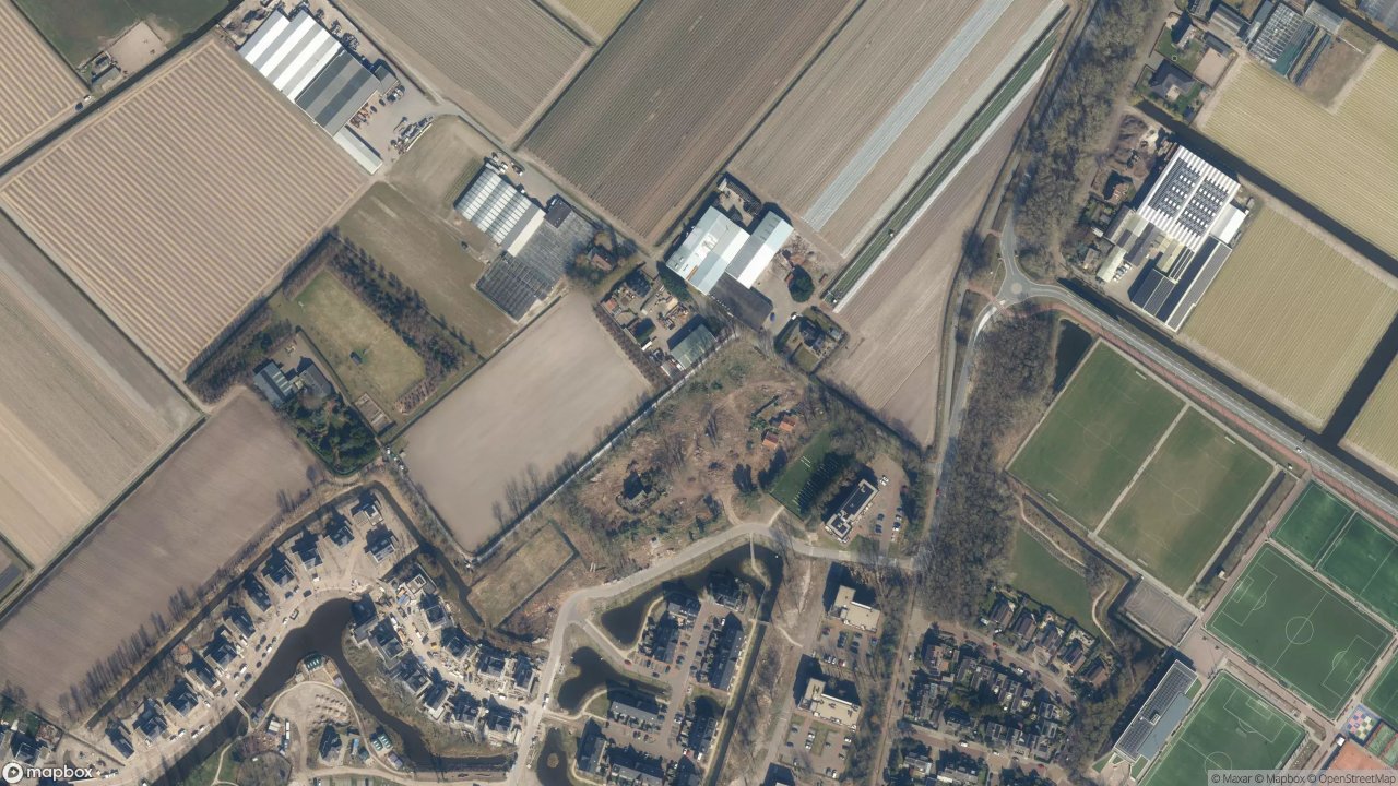 Satellietfoto 2211AN Noordwijkerhout