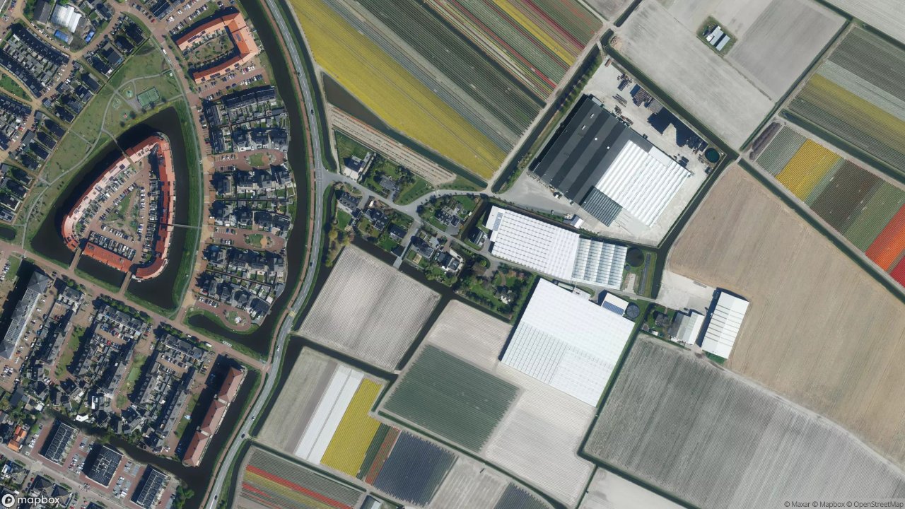 Satellietfoto 2211TH Noordwijkerhout