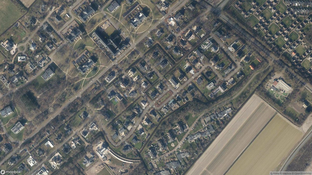 Satellietfoto 2212AB Noordwijkerhout