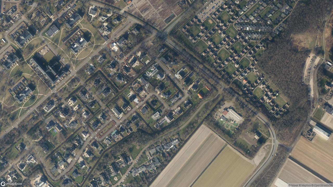 Satellietfoto 2212AG Noordwijkerhout