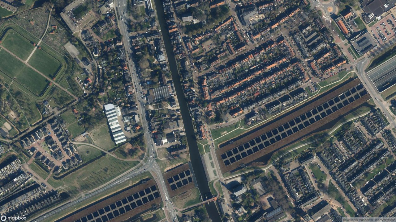 Satellietfoto 2351AL Leiderdorp