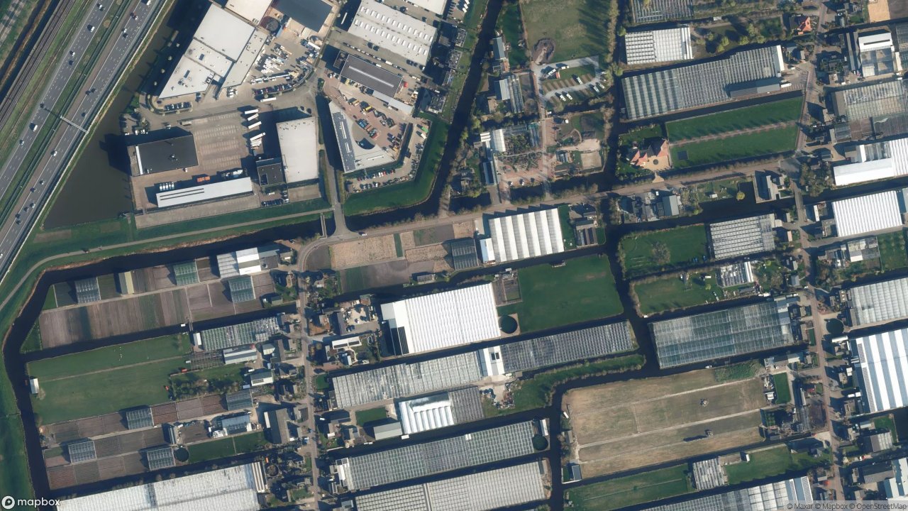 Satellietfoto 2371AB Roelofarendsveen