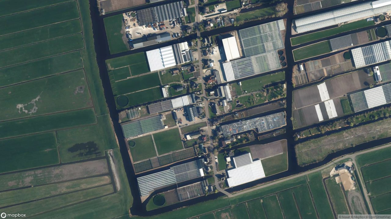 Satellietfoto 2371AG Roelofarendsveen