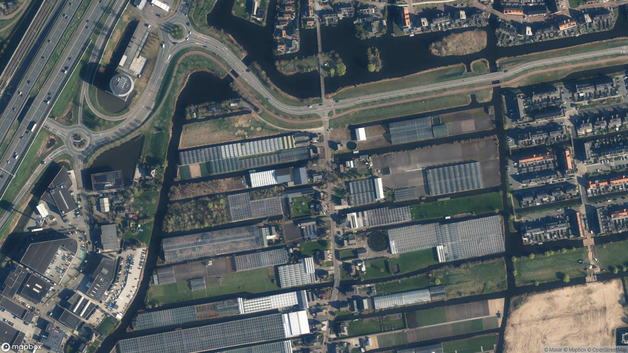 Satellietfoto 2371AJ Roelofarendsveen