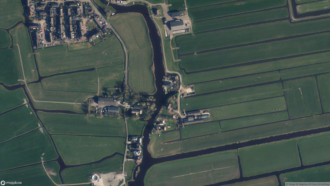 Satellietfoto 2374AA Oud Ade