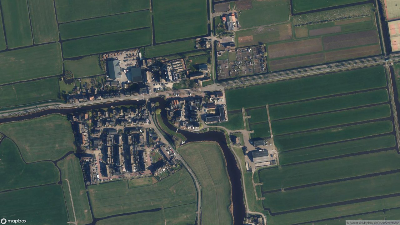 Satellietfoto 2374AE Oud Ade