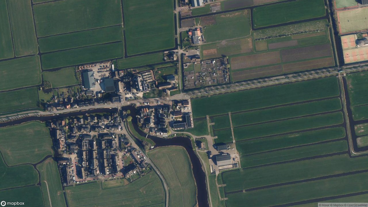 Satellietfoto 2374AK Oud Ade