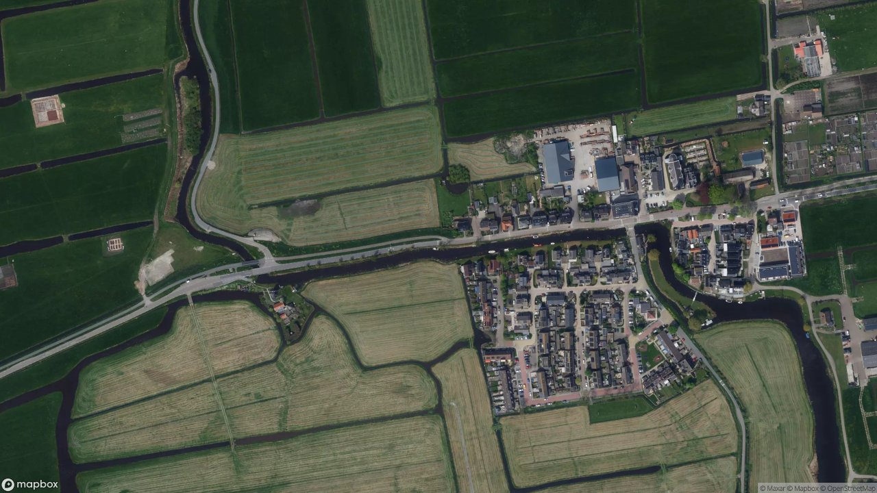 Satellietfoto 2374AN Oud Ade