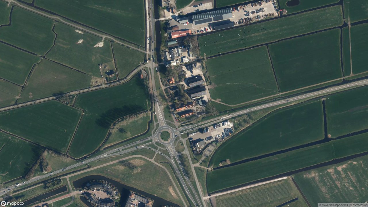 Satellietfoto 2374AT Oud Ade