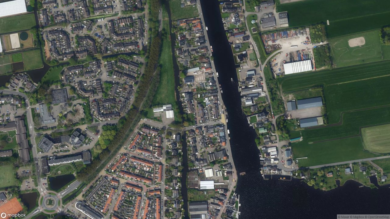 Satellietfoto 2377AM Oude Wetering