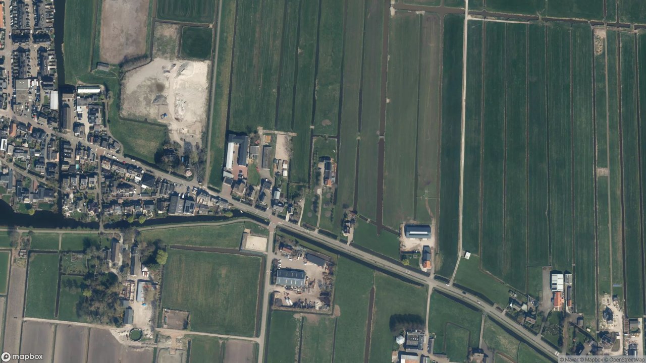 Satellietfoto 2391AC Hazerswoude-Dorp
