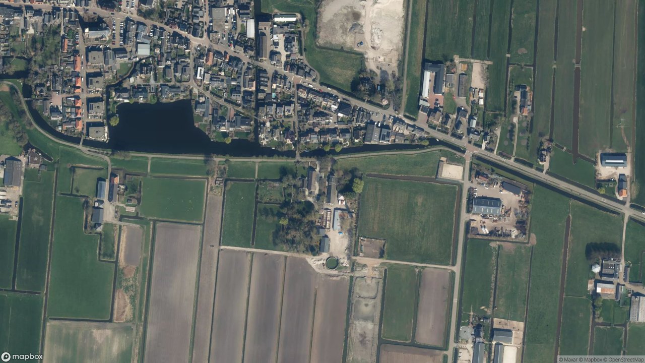 Satellietfoto 2391AL Hazerswoude-Dorp