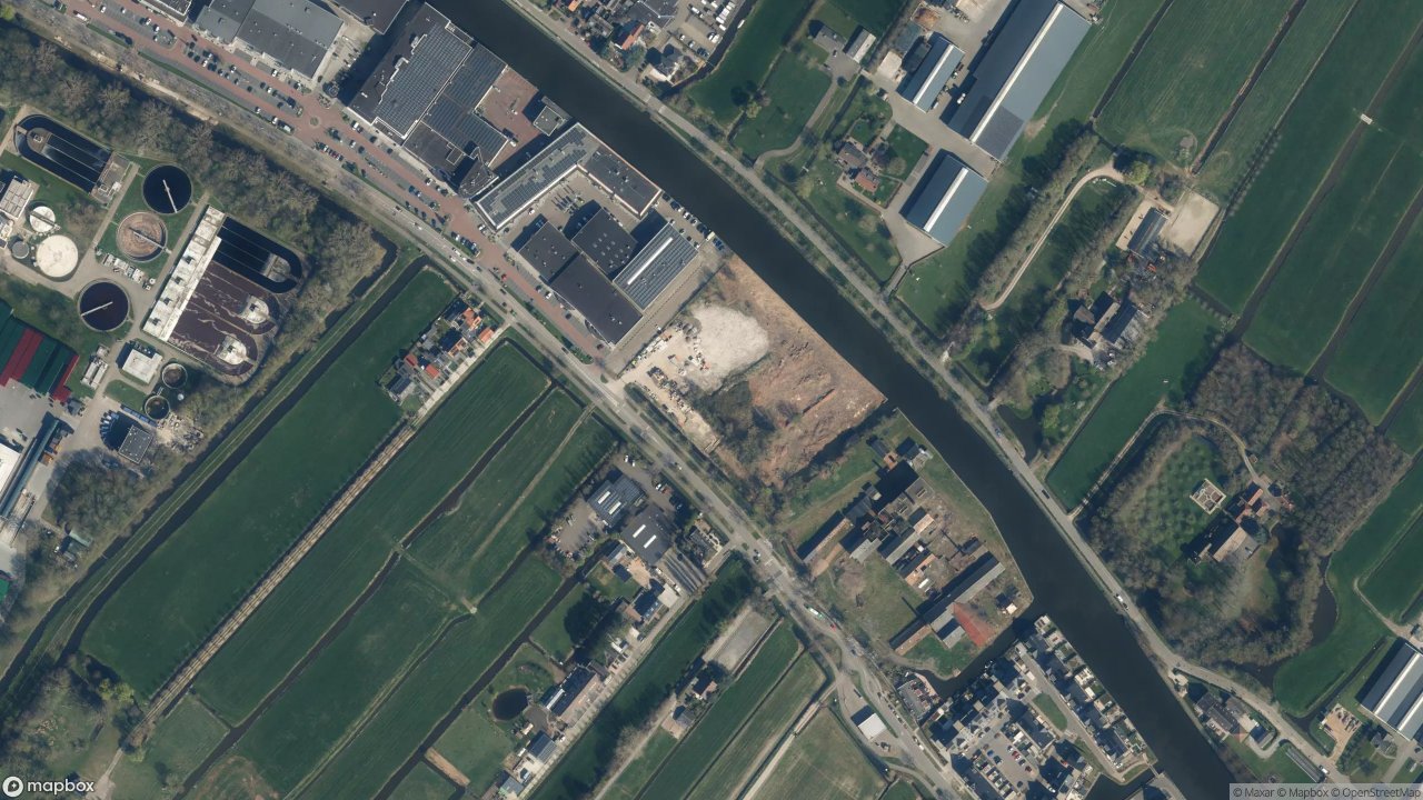Satellietfoto 2394AH Hazerswoude-Rijndijk