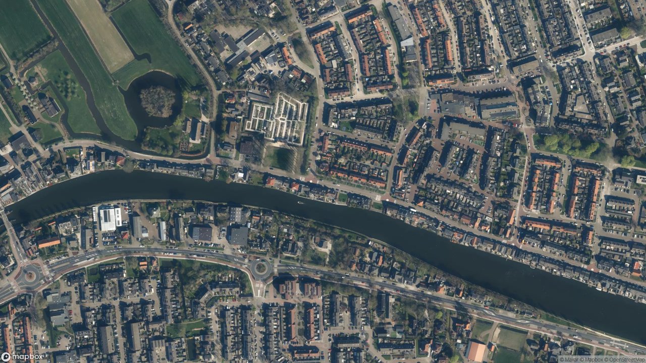 Satellietfoto 2396AB Koudekerk aan den Rijn