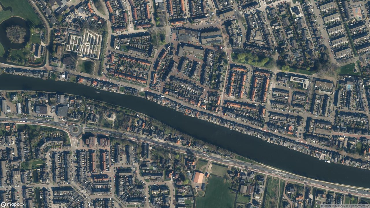 Satellietfoto 2396AD Koudekerk aan den Rijn