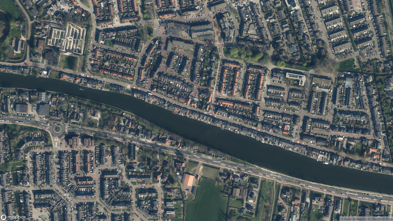 Satellietfoto 2396AE Koudekerk aan den Rijn