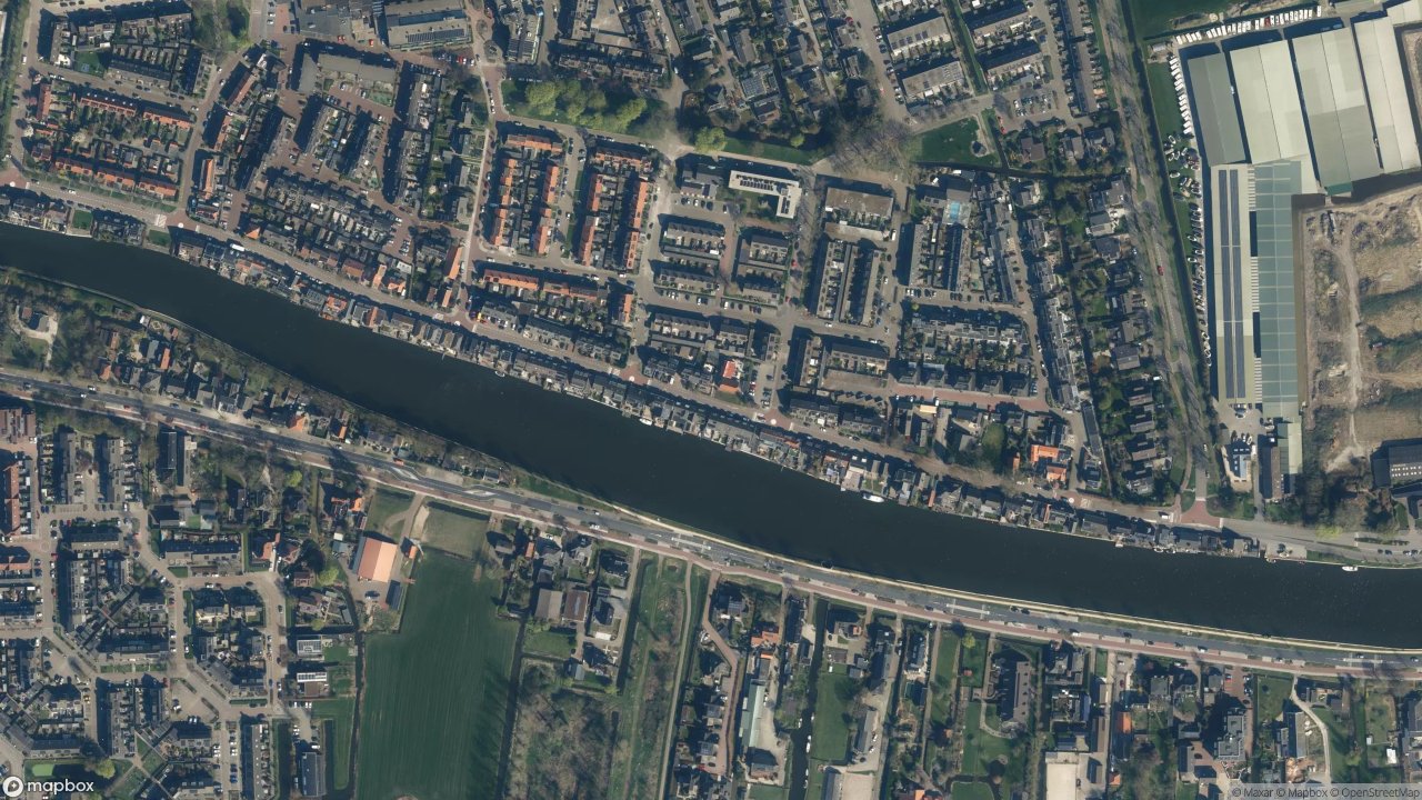 Satellietfoto 2396AL Koudekerk aan den Rijn