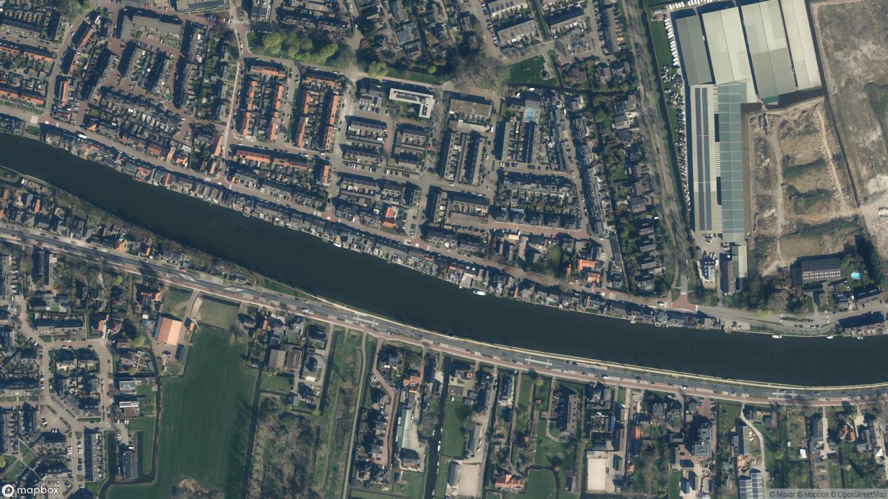 Satellietfoto 2396AM Koudekerk aan den Rijn
