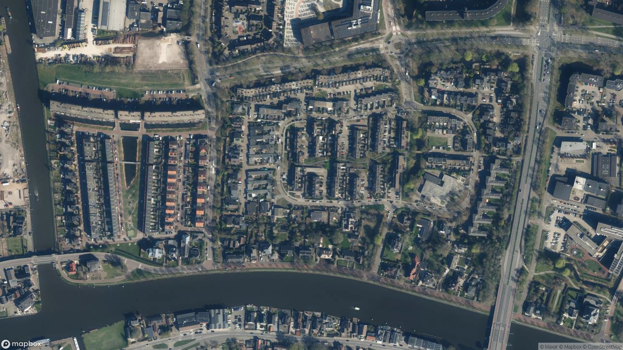 Satellietfoto 2401AC Alphen aan den Rijn