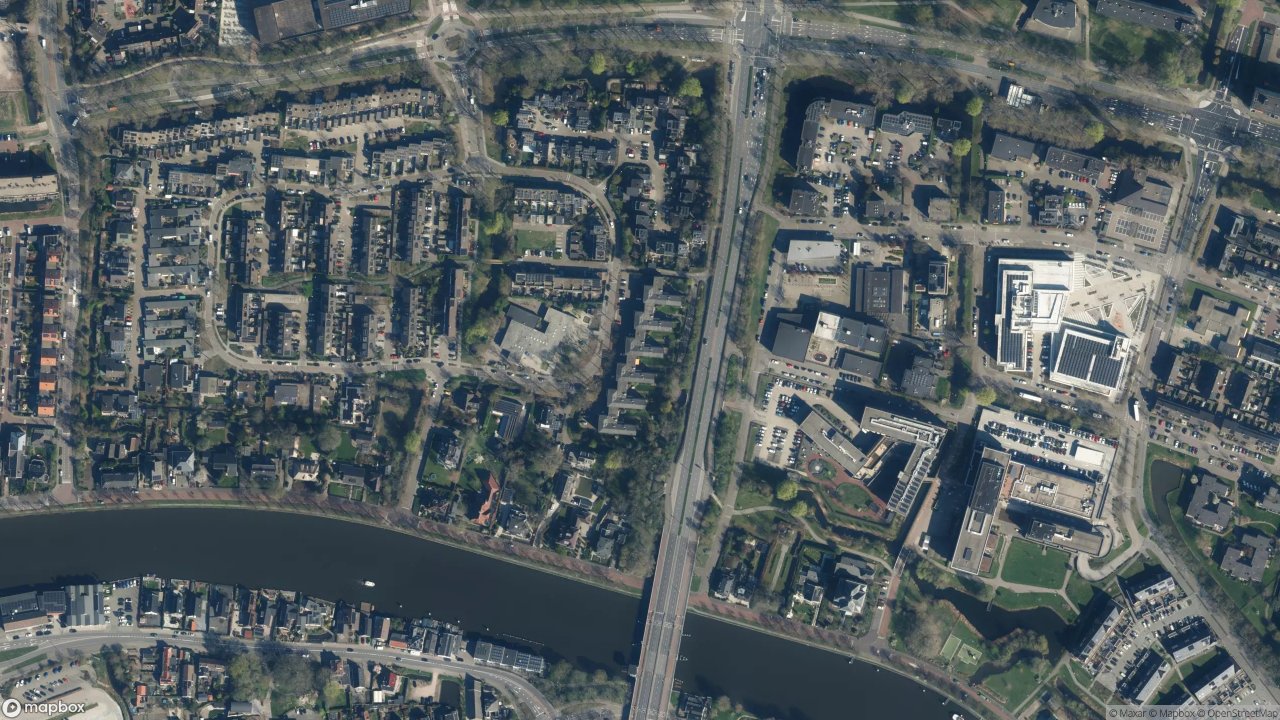Satellietfoto 2401AL Alphen aan den Rijn